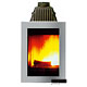 CHEMINEES PHILIPPE QUADRA INOX